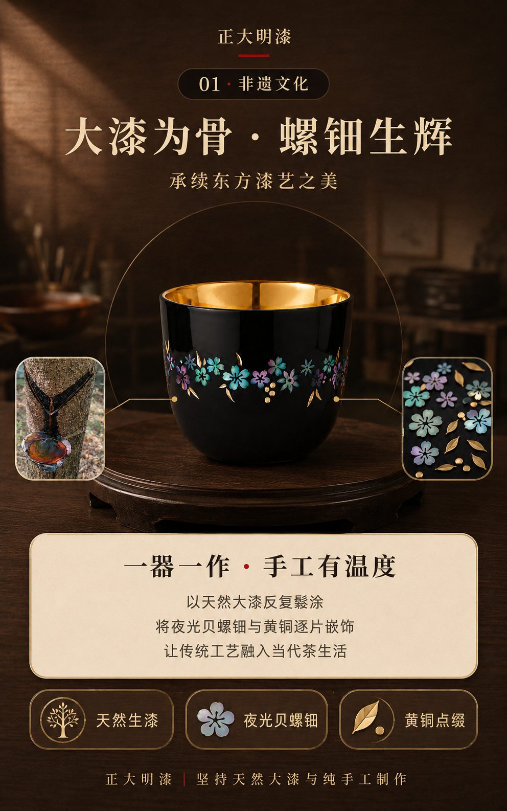 非遗文化与大漆螺钿工艺